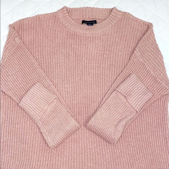 American Eagle light pink sweater - Picture 1 of 2